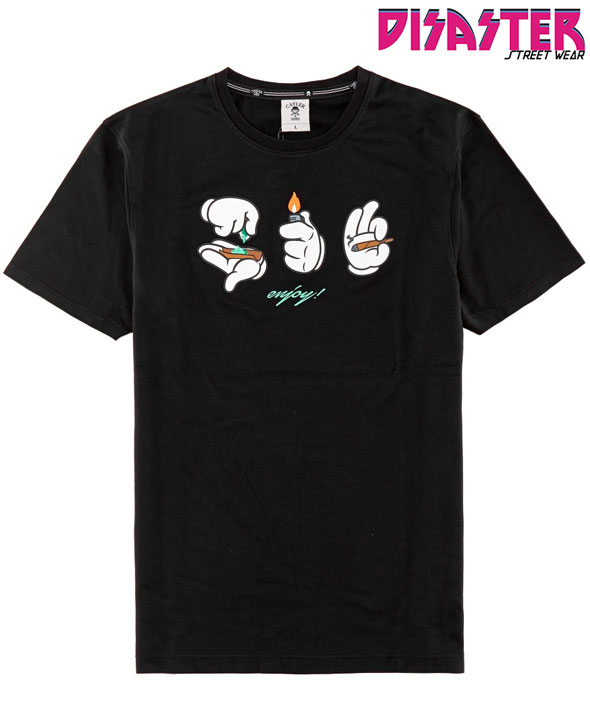 Camiseta-CAYLER-&-SONS-C&S-Roll-Light-Smoke-Tee-black-white-CAY-AW14-AP-30-02-Disaster-Street-wear-01