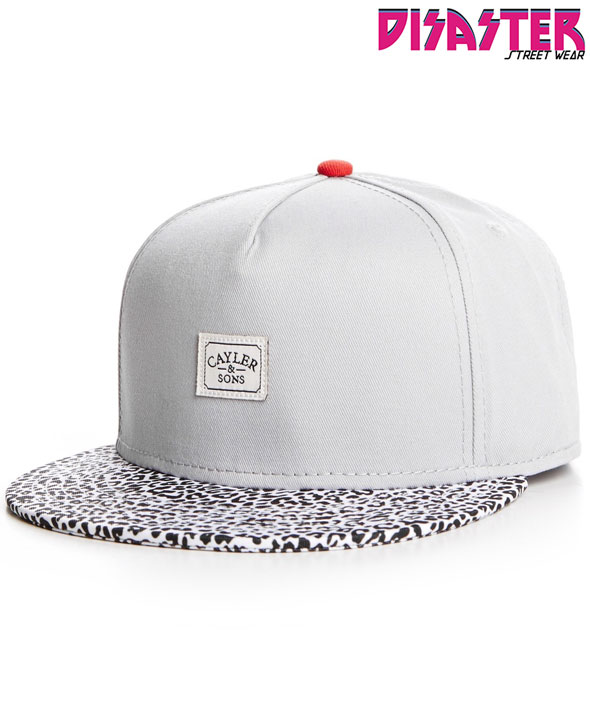 Gorra-Snapback-CAYLER-&-SONS-2-Tone-Micro-Leo-Cap-grey-white-micro-leo-CAY-SS14-39-01-Disaster-Street-Wear-01
