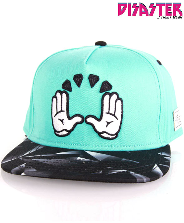 Gorra-Snapback-CAYLER-&-SONS-C&S-Cayler&Co.-Cap-mint-black-diamonds-black-Disaster-Street-Wear-01